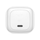 BELKIN WCA011MYWH BoostCharge CUBIC 65W USB-C PD GaN Fast Charger with PPS, White راس شحن بيلكن