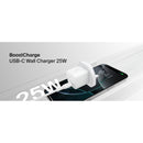 BELKIN WCA012MY1MWH-B6 PD 25W PPS USB-C Wall Charger WH + 1m C-C Cable شاحن بيلكن