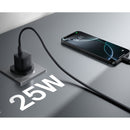 BELKIN WCA012MYBK PD 25w PPS USB-C Wall Charger BK (Charging Head), Black راس شحن بيلكن