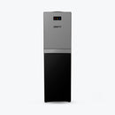 CRAFFT WD-CRSS-2D-24 Two-Door Refrigerator, Gray and Black براد ماء كرافت