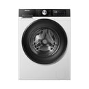 HISENSE WD3S1043BT-White Front Load Washing Machine, 12 Kg, White غسالة ملابس باب جانبية هايسنس