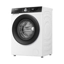 HISENSE WD3S1043BT-White Front Load Washing Machine, 12 Kg, White غسالة ملابس باب جانبية هايسنس