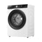 HISENSE WD3S1043BT-White Front Load Washing Machine, 12 Kg, White غسالة ملابس باب جانبية هايسنس