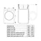 HISENSE WD3S1043BT-White Front Load Washing Machine, 12 Kg, White غسالة ملابس باب جانبية هايسنس