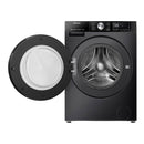 HISENSE WD3S1043BT Front Load Washer Dryer, 10.6 Kg, Grey + Free Gift