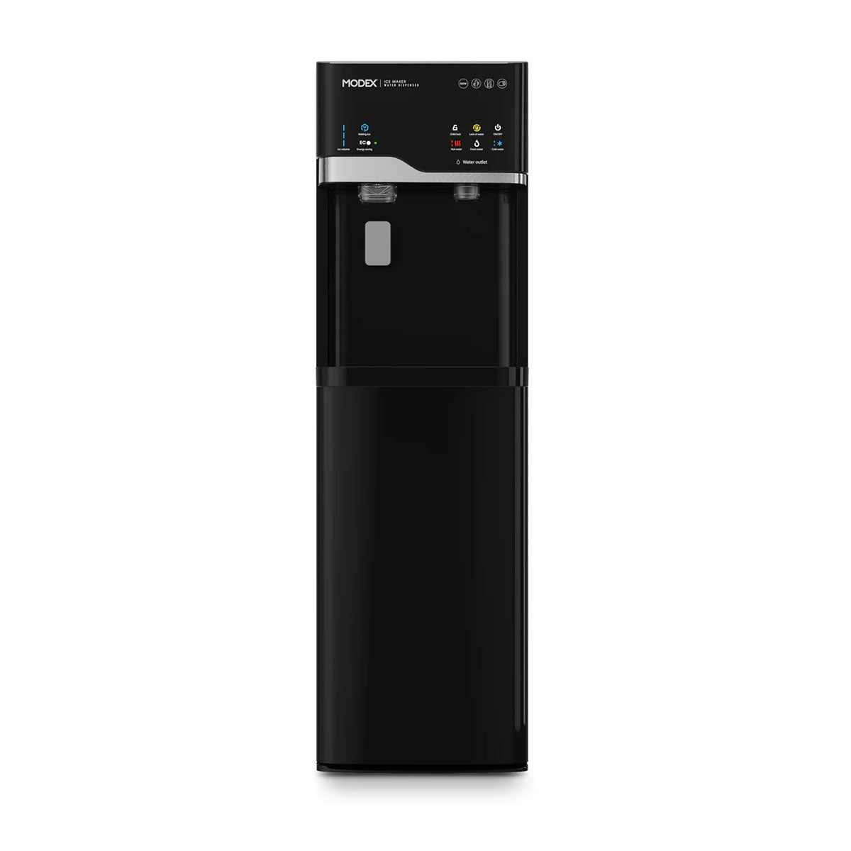 MODEX WD7070 Water Dispenser With built in compressor , Black
