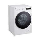 LG WDN1508WRP Front Load Washer Dryer 15/8 Kg, White غسالة + نشافة 15 + 8 كيلو ال جي