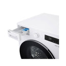 LG WDN1508WRP Front Load Washer Dryer 15/8 Kg, White غسالة + نشافة 15 + 8 كيلو ال جي