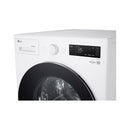 LG WDN2010WRP Washer Dryer Combo 20/10 Kg, Essence White غسالة + نشافة مدمجة 20/10 ال جي