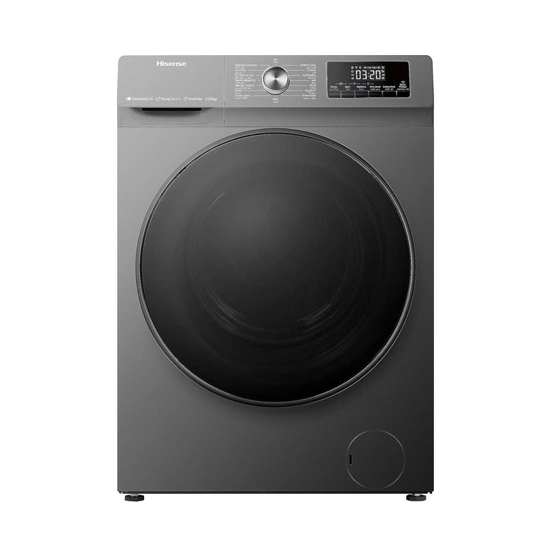 HISENSE WDQA1014VJMWT 10Kg/6Kg Washer & Dryer  with 1400RPM, Durable Inverter Motor