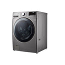 LG WDV1901SRV - 18/10Kg - 1400RPM - Front Loading Washing Machine & Dryer, Silver - غسالة ال جي