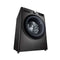 LG WDV9142BRP 10.5/7kg Front Load Washer & Dryer, AI DD™, TurboWash™360˚, Black Steel Color