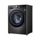 LG WDV9142BRP 10.5/7kg Front Load Washer & Dryer, AI DD™, TurboWash™360˚, Black Steel Color