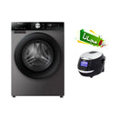 HISENSE WF3S1243BT-Titanium | 12KG Washing Machine + Free gift Fakir Guvech غسالة 12 كجم + هدية مجانية Fakir Guvech