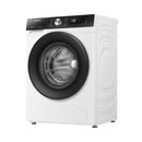 HISENSE WF3S1243BT-White Front Load Washing Machine 12 Kg, White غسالة ملابس 12كغم باب جانبية هايسنس