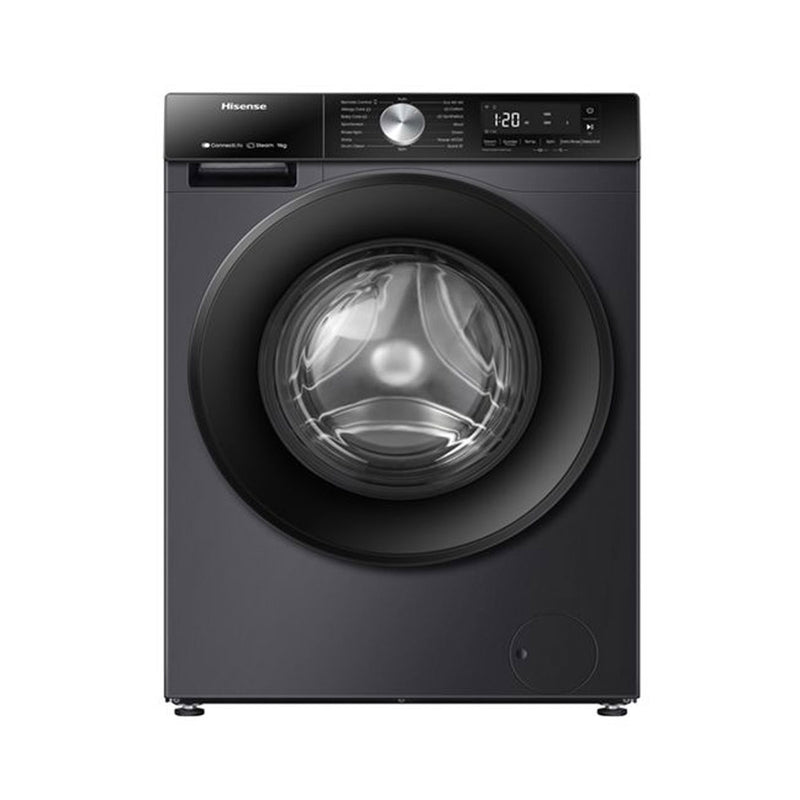 HISENSE WF3S9043BT Front Load Washer 9 kg 1400 RPM, Grey + Free Gift