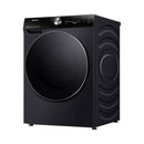 HISENSE WF7S1247BB Front Load Washing Machine, 12 Kg, Black غسالة ملابس 12 كغم باب جانبية هايسنس