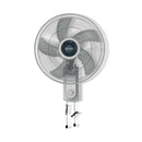 ALMATEEN WFMA716BK Wall Fan, Silver مروحة جدارية المتين