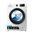 HISENSE WFPV8012EM Front Load Washer | 8Kg | 1400RPM, White