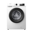 HISENSE WFQP8012WS Front Load Washing Machine 8 KG, White غسالة هايسنس