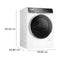 BOSCH WGB256A0ME Series 8 Front Loader Washer, Fullsize 10 kg 1600 rpm - غسالة بوش تعبئة امامية