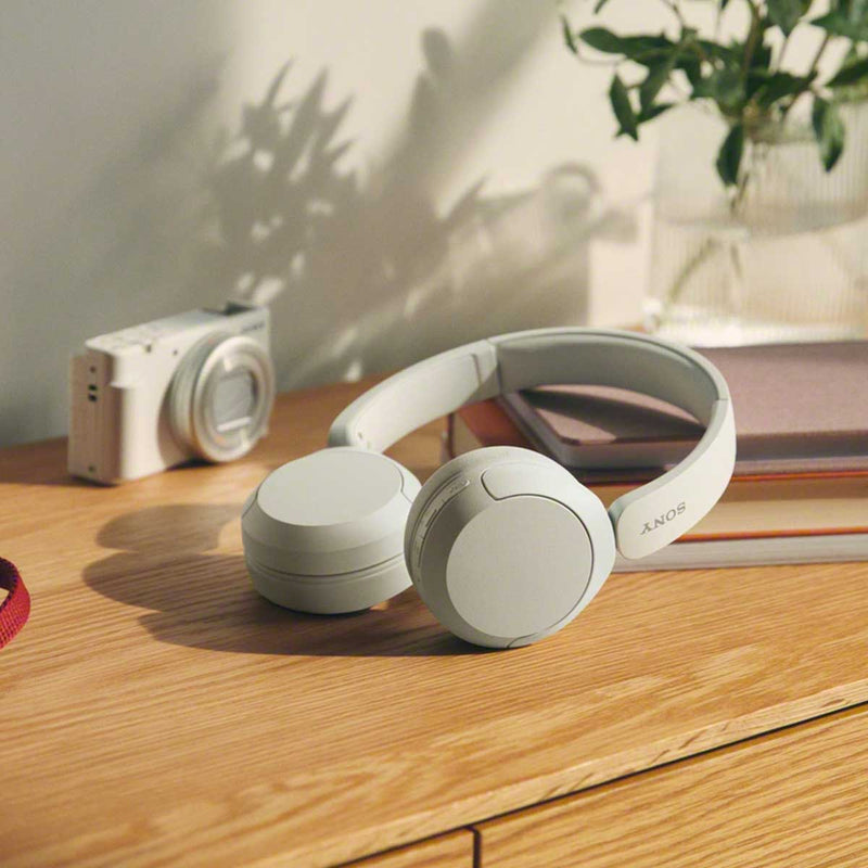 SONY WH-CH520/WZ Wireless Headphones with Microphone | White سماعات راس سوني