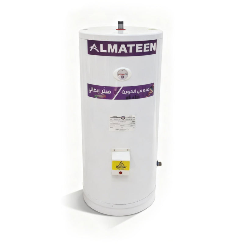 ALMATEEN WHMA120F-KW Durable Water Heater 120 L, White سخان المتين