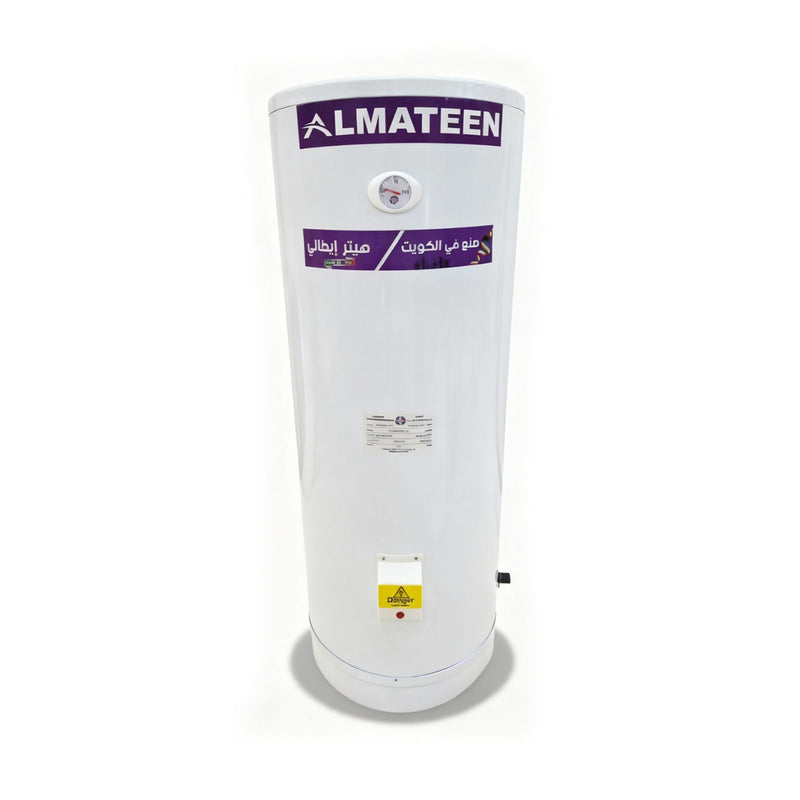 ALMATEEN WHMA160F-KW Durable Water Heater 160 L, White سخان المتين