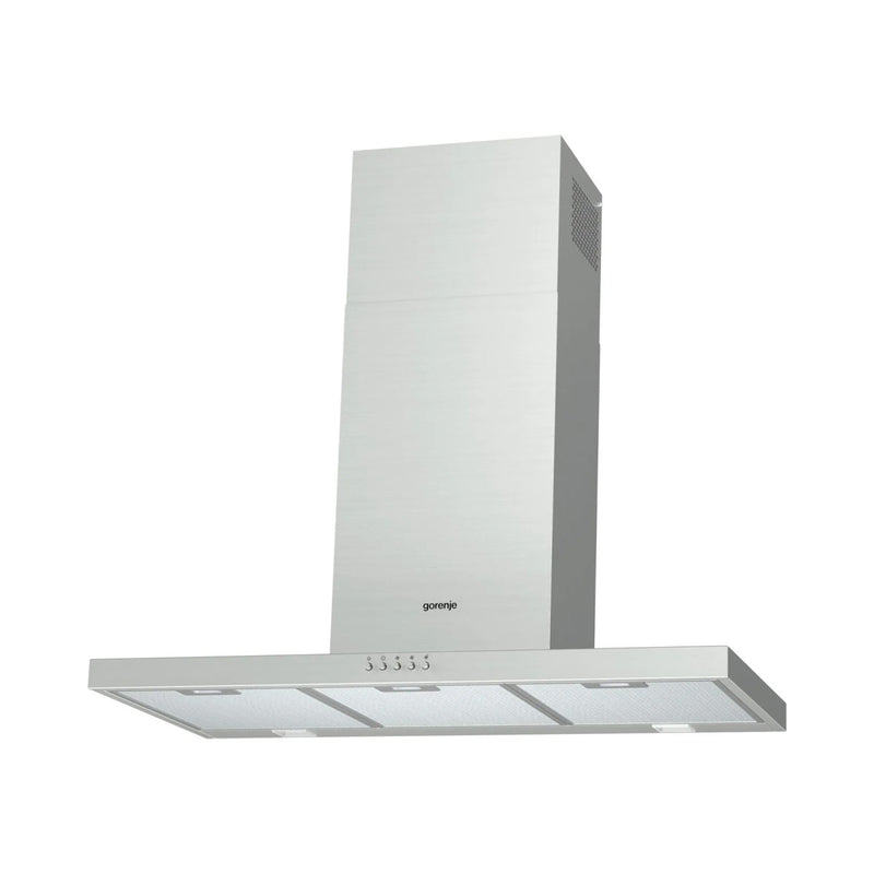 GORENJE WHT923E5XUK Decorative T-shape chimney cooker, White مرشحة  جورنجي