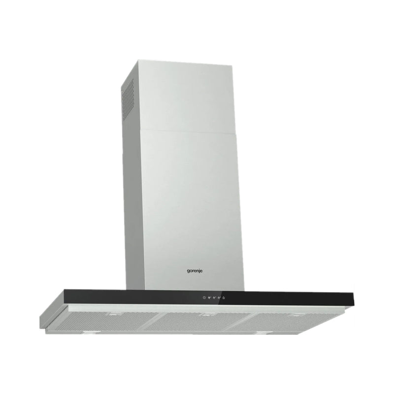 GORENJE WHT943E4XBG Decorative T-shape chimney cooker, White مرشحة جورنجي