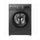 LG WJ1408MTG Front Load Washer 8kg, Direct Drive Motor, Smart Diagnosis, Black غسالة ملابس ال جي