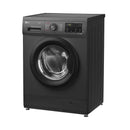 LG WJ1408MTG Front Load Washer 8kg, Direct Drive Motor, Smart Diagnosis, Black غسالة ملابس ال جي