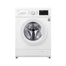 LG WJ1408NTP Front Load Washer 8kg, Direct Drive Motor 6 Motion, White Color غسالة