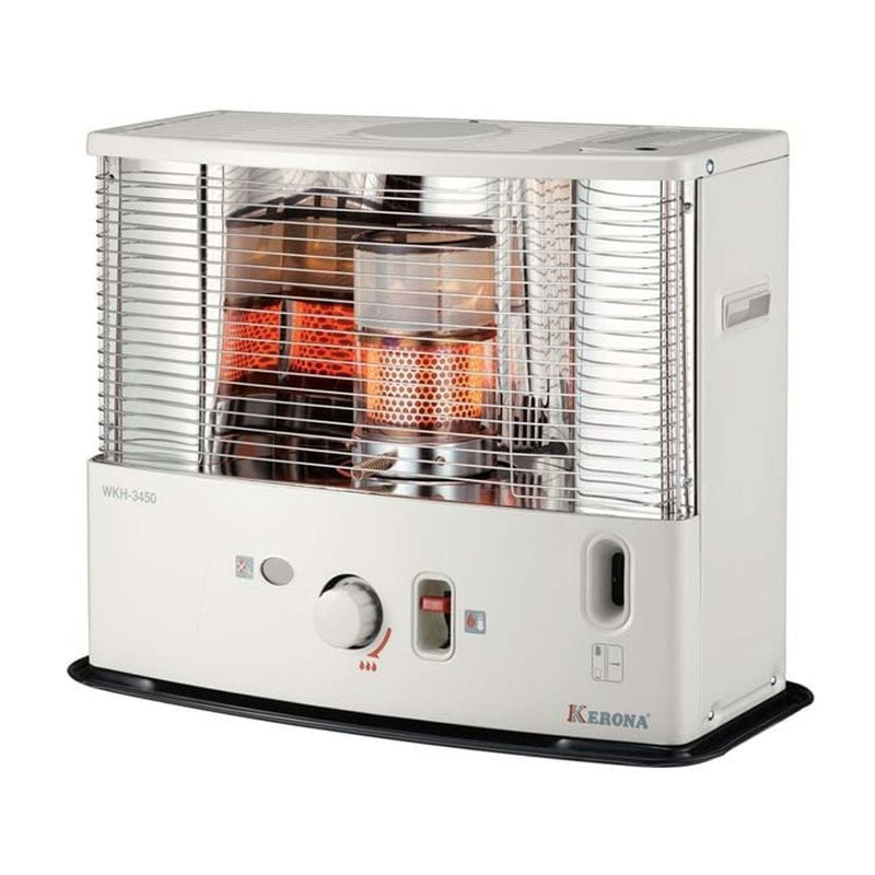 KERONA WKH-3450-SS Convection Type Heater, White  مدفئة نفطية كيرونا