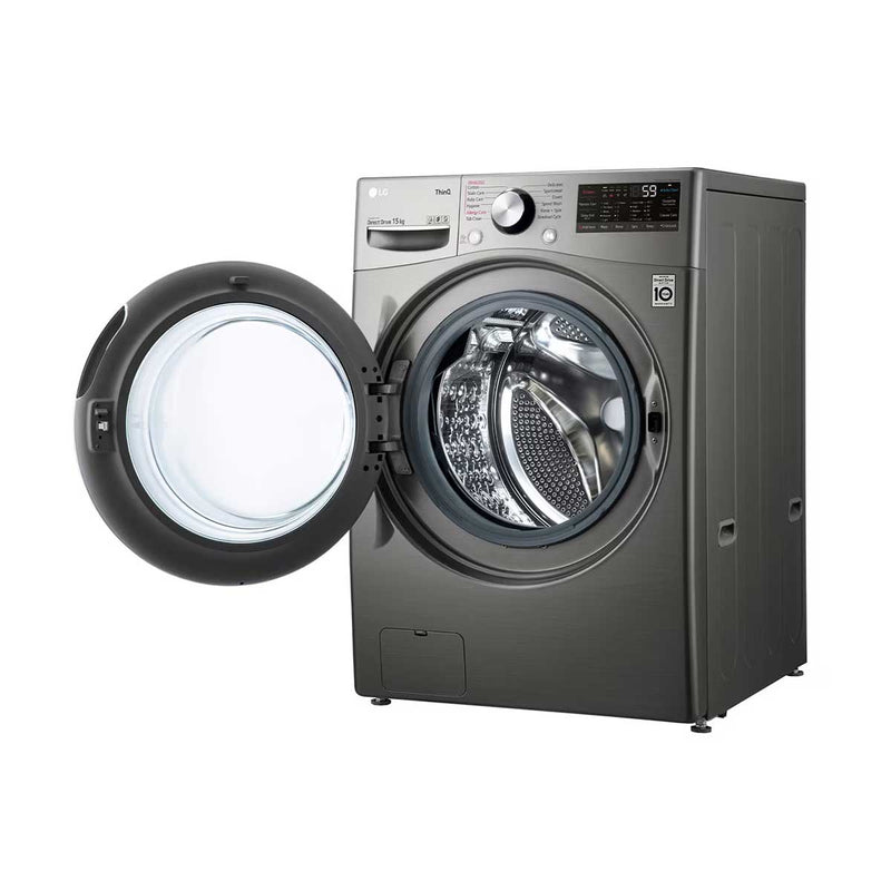 LG WL91H62PN Front Load Washer 15 KG Washing Machine with AI DD™ غسالة