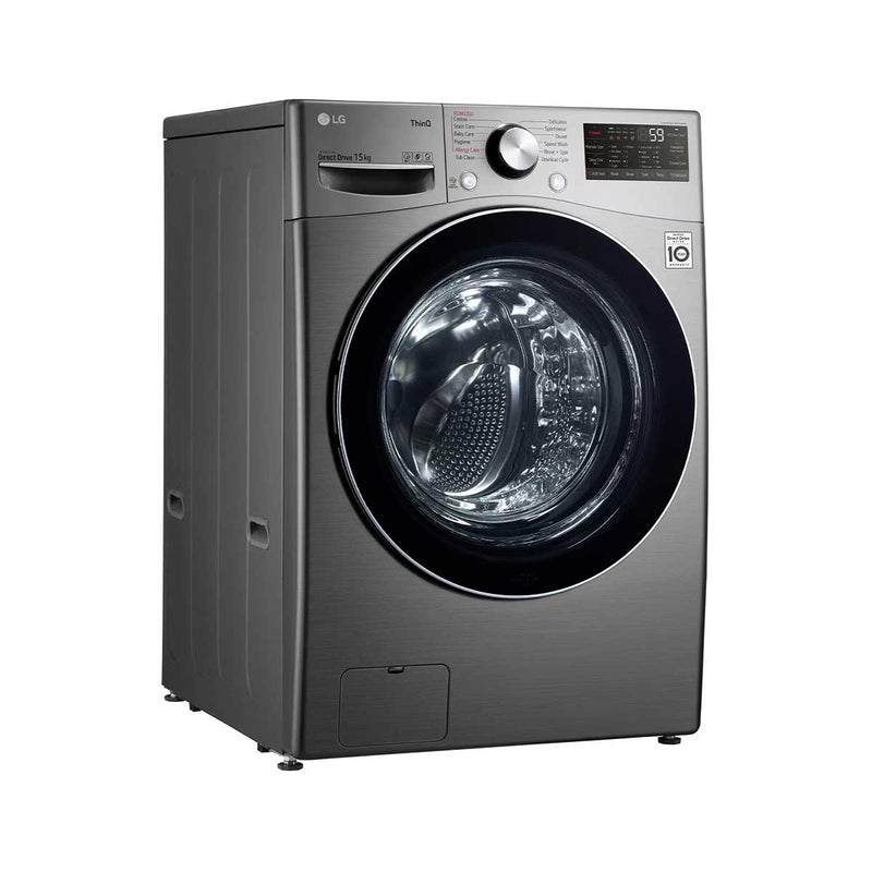 LG WL91H62PN Front Load Washer 15 KG Washing Machine with AI DD™ غسالة