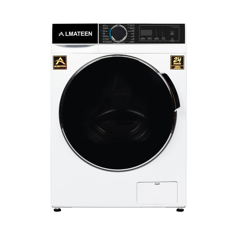 ALMATEEN WMFLMA14WH1400INV-CH غسالة الاوتماتيك الجانبي 13 كيلو من - المتين