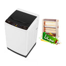 ALMATEEN WMTLMA1060WH-CH Top Load Washer 8kg, White + Free gift غسالة المتين