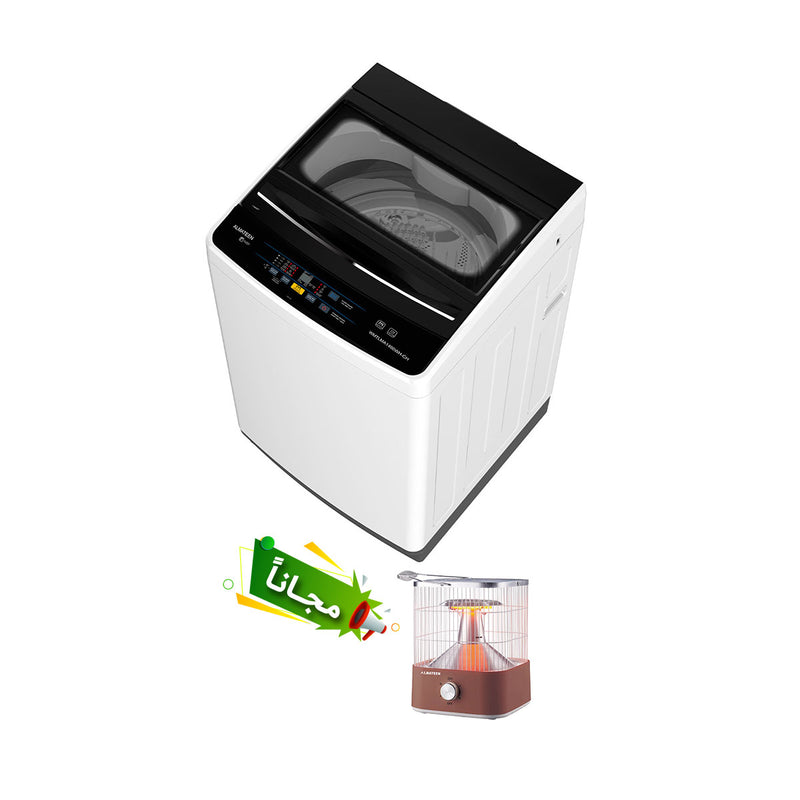 ALMATEEN WMTLMA1460WH-CH + Free gift QHMA4012BR-CH كابل متين بطول 12 بوصة يتم تحميله من الأعلى + هدية مجانية QHMA4012BR-CH