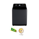 ALMATEEN WMTLMA1960GR-CH Top Load Washer 19kg + Free gift QHMA3014WHS-CH لة حجم 12 كبلو ذات الفتحة العلوية المتين