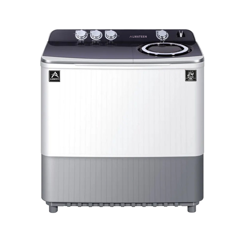 ALMATEEN WMTTMA-2692GR-CH Twin Tub Washer 26kg غسالة حجم 26 كيلو حوضين المتنين