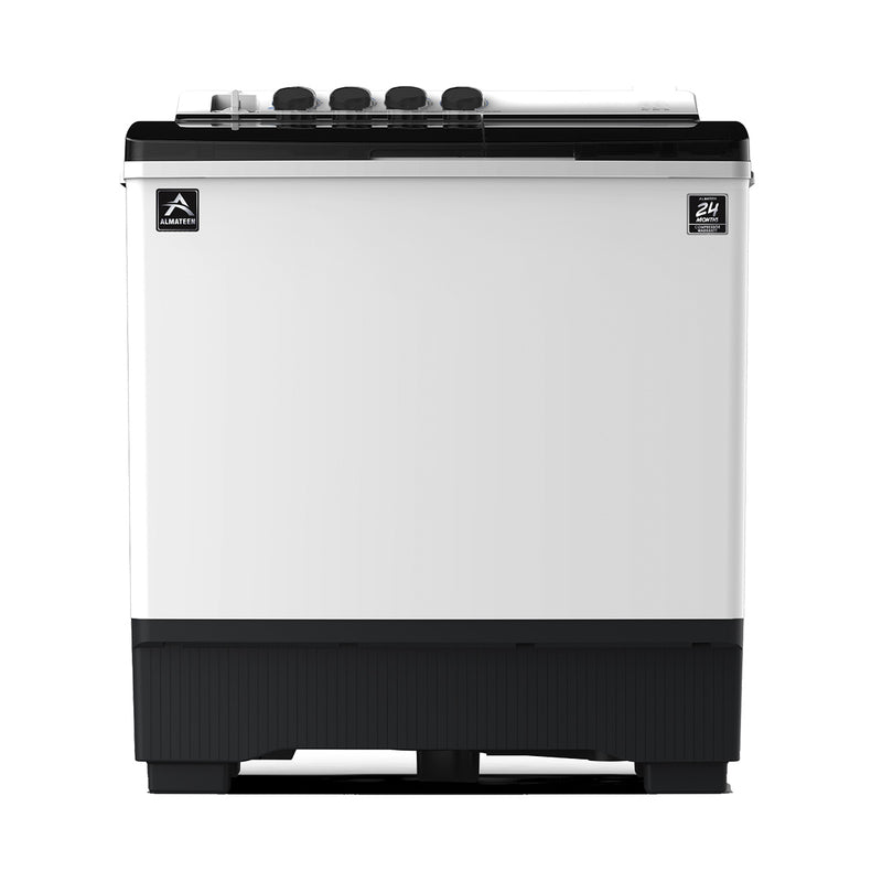 ALMATEEN WMTTMA1581GR-CH غسالة حوضين 15 كيلو من المتين