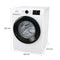 GORENJE WNEI14BS Washing machine, White غسالة ملابس جورنجي