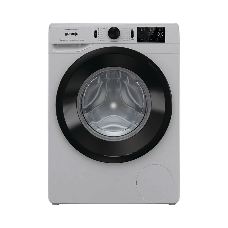GORENJE WNEI84AS/A Washing machine, Grey غسالة ملابس جورنجي