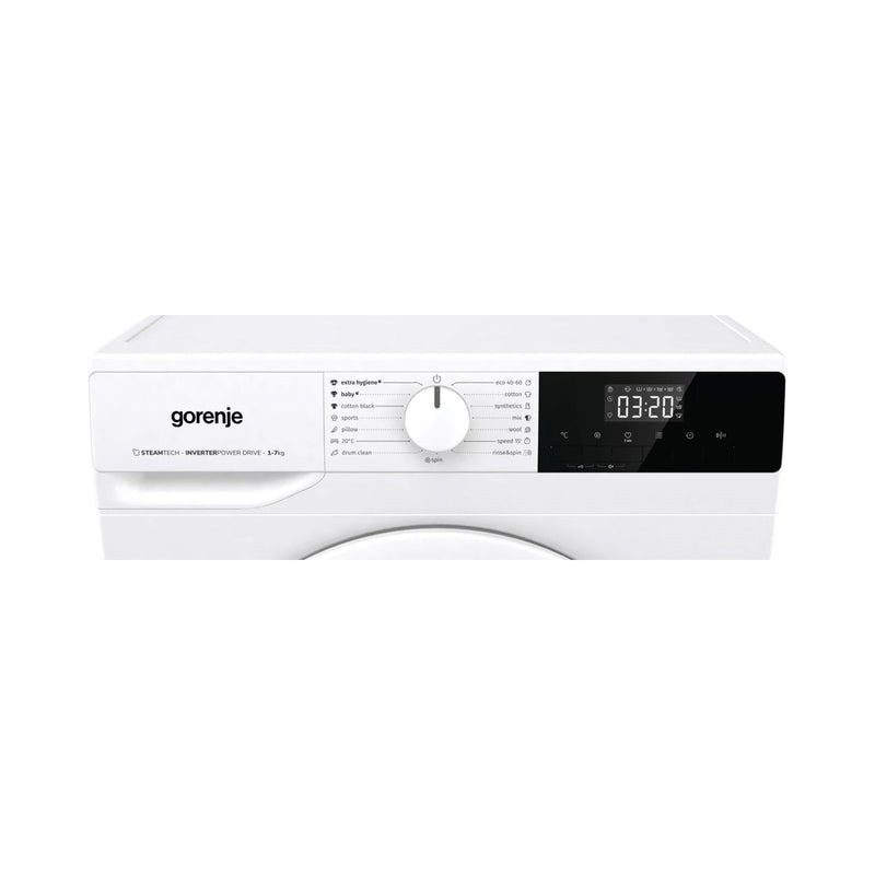 GORENJE WNHPI72SCS Washing machine, White غسالة ملابس جورنجي