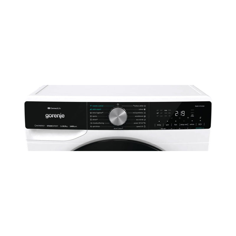 GORENJE WNS1X4ARTWIFI Washing machine, White غسالة ملابس جورنجي