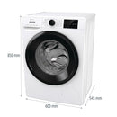GORENJE WPNEI82A1SWIFI Washing machine, White غسالة ملابس جورنجي