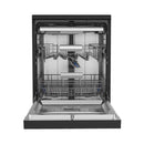 MIDEA WQP14-W7633C(B)-IQ Dishwasher 14 storage spaces, Black