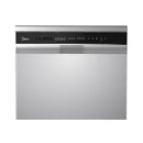 MIDEA WQP14-W7633C(S)-IQ Dishwasher 14 storage spaces, Silver