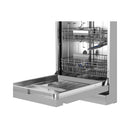 MIDEA WQP14-W7633C(S)-IQ Dishwasher 14 storage spaces, Silver